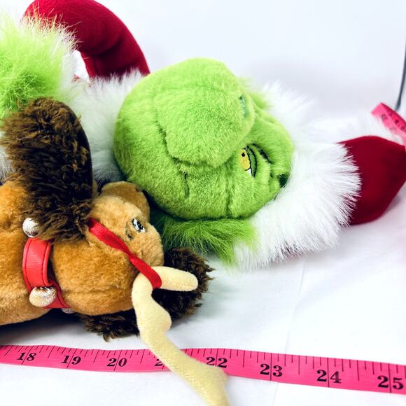 Dr. Seuss Plush Stuffed Animal Toy The Grinch Stole Christmas Max Dog Collect - Picture 4 of 8